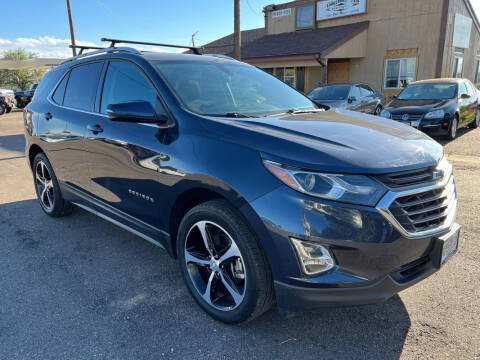 2018 Chevrolet Equinox for sale at BERKENKOTTER MOTORS in Brighton CO