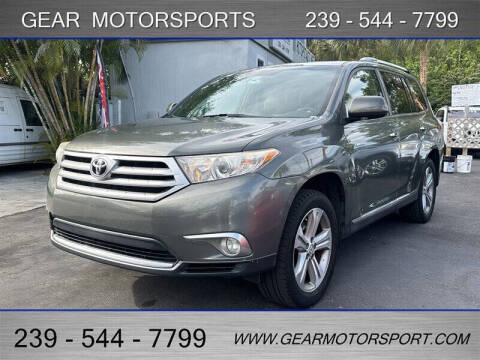 2012 Toyota Highlander for sale at GEAR MOTORSPORTS in Estero FL