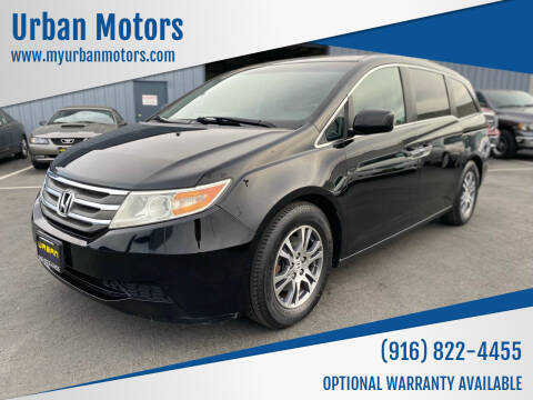 2011 Honda Odyssey for sale at Urban Motors in Sacramento CA