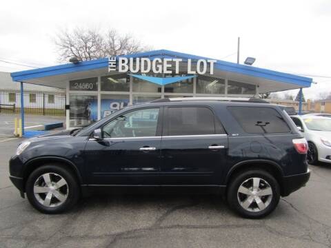 2012 GMC Acadia for sale at THE BUDGET LOT in Detroit MI
