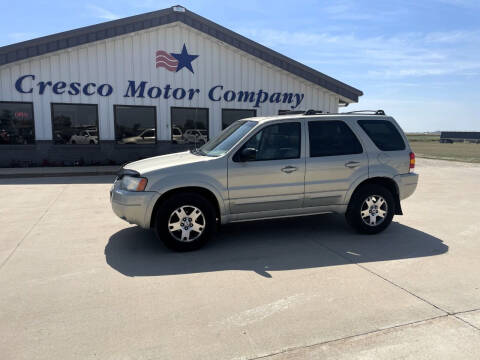 2003 Ford Escape for sale at Cresco Motor Company in Cresco IA