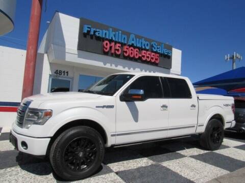 2013 Ford F-150 for sale at Franklin Auto Sales in El Paso TX