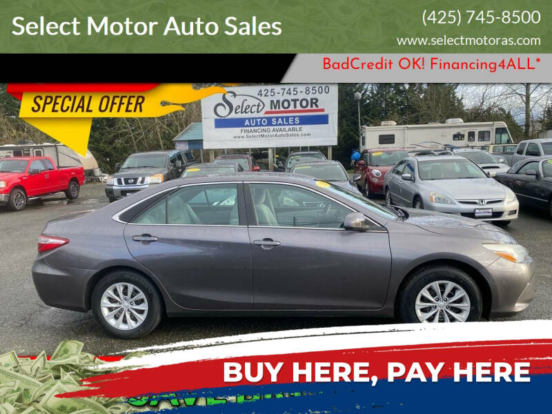 2015 Toyota Camry for sale at Select Motor Auto Sales in Lynnwood WA