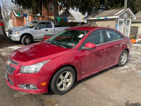 2014 Chevrolet Cruze for sale at Trocci's Auto Sales in West Pittsburg PA