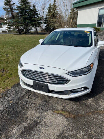 2017 Ford Fusion for sale at Hamburg Motors in Hamburg NY
