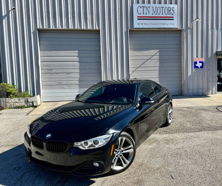 2015 BMW 4 Series for sale at CTN MOTORS in Houston TX