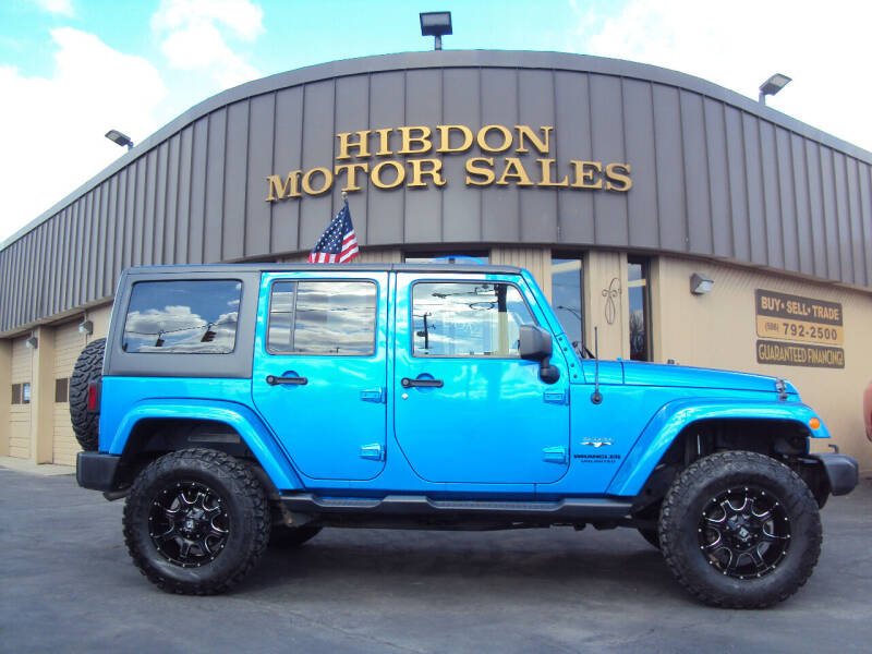 2016 Jeep Wrangler Unlimited for sale at Hibdon Motor Sales in Clinton Township MI