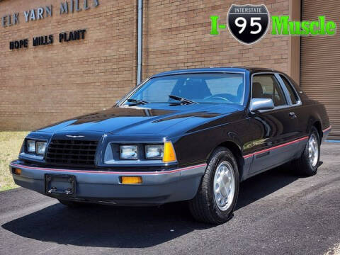 1986 Ford Thunderbird for sale at I-95 Muscle in Hope Mills NC