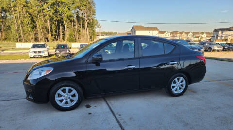 2012 Nissan Versa for sale at ALWAYS MOTORS in Spring TX