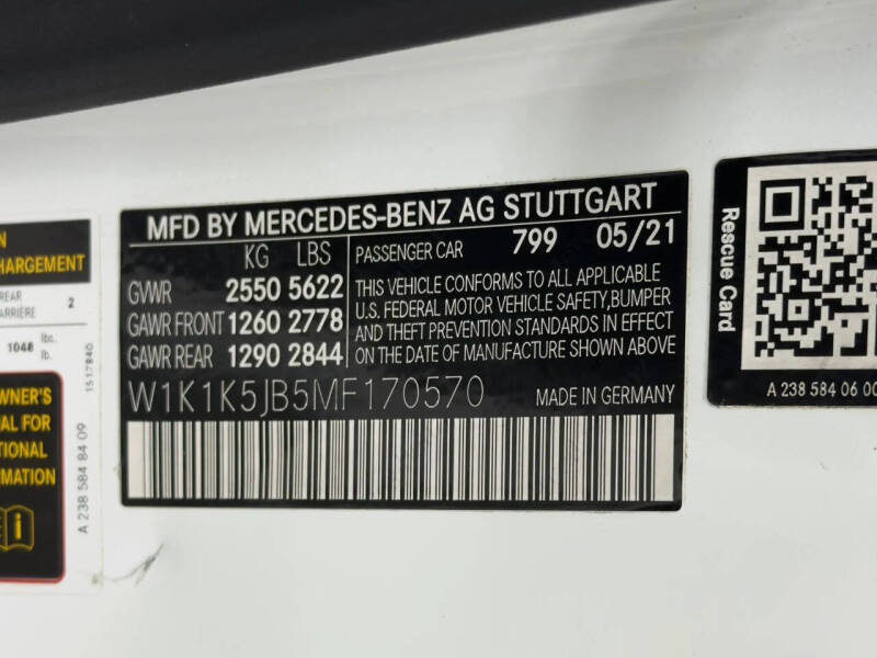 2021 Mercedes-Benz E-Class E 450
