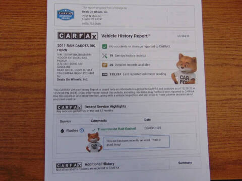 2011 RAM Dakota