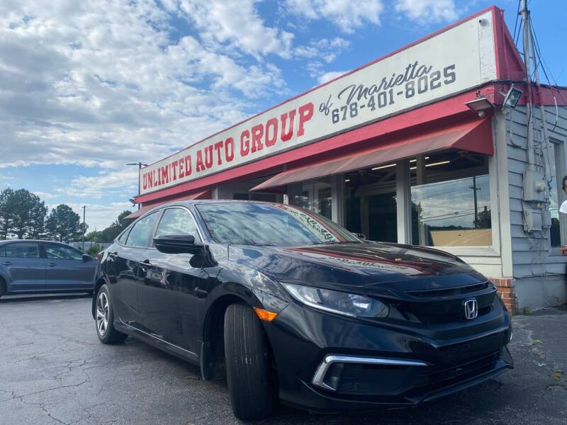 2019 Honda Civic for sale at Unlimited Auto Group of Marietta in Marietta GA