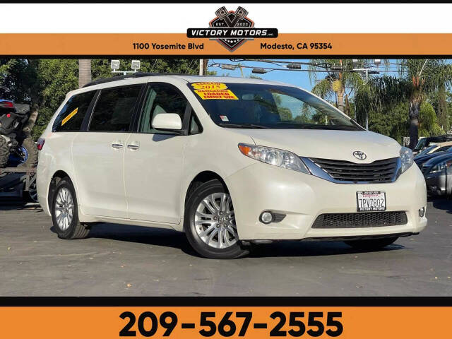 2015 Toyota Sienna for sale at Victory Motors Inc in Modesto, CA