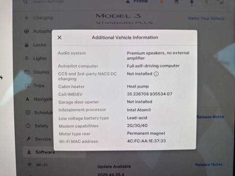 2021 Tesla Model 3 Standard Range Plus