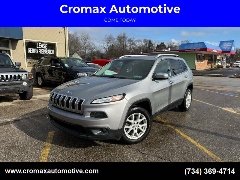 2017 Jeep Cherokee for sale at Cromax Automotive in Ann Arbor MI