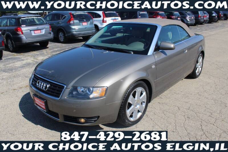 2005 Audi A4 for sale at Your Choice Autos - Elgin in Elgin IL