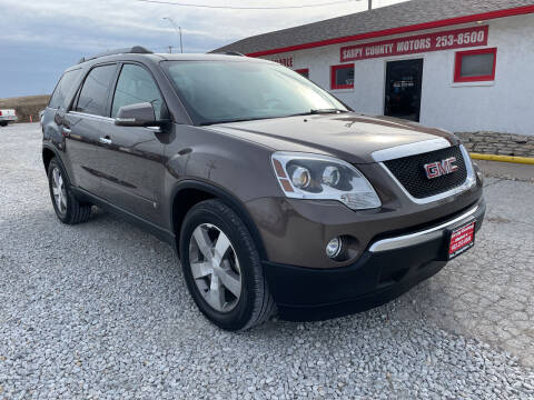 2010 GMC Acadia for sale at Sarpy County Motors in Springfield NE