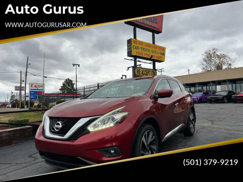 2016 Nissan Murano for sale at Auto Gurus in Little Rock AR