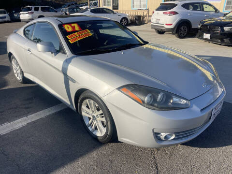 2007 Hyundai Tiburon for sale at 1 NATION AUTO GROUP in Vista CA