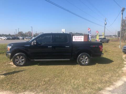 2018 Ford F-150 for sale at Sapp Auto Sales in Baxley GA
