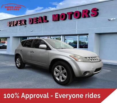 2006 Nissan Murano for sale at SUPER DEAL MOTORS in Hollywood FL