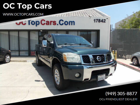 2007 Nissan Titan for sale at OC Top Cars in Irvine CA