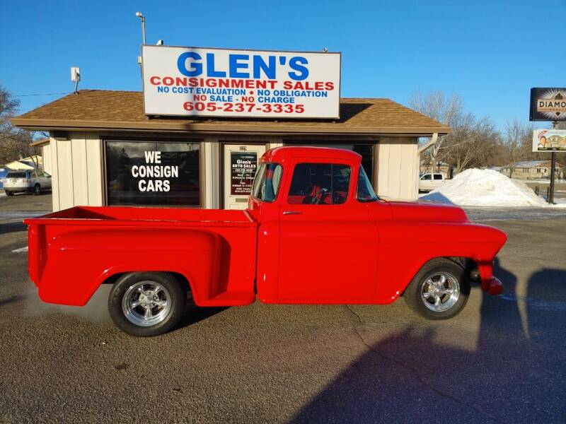 1956 Chevrolet 3100 for sale at Glen's Auto Sales in Watertown SD