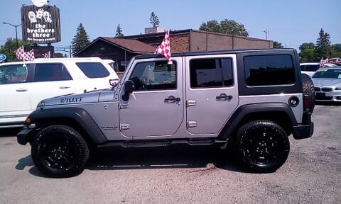 2016 Jeep Wrangler Unlimited for sale at Knights Autoworks in Marinette WI