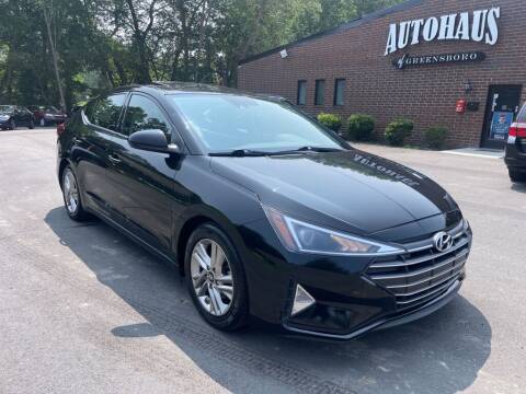 2019 Hyundai Elantra for sale at Autohaus of Greensboro in Greensboro NC