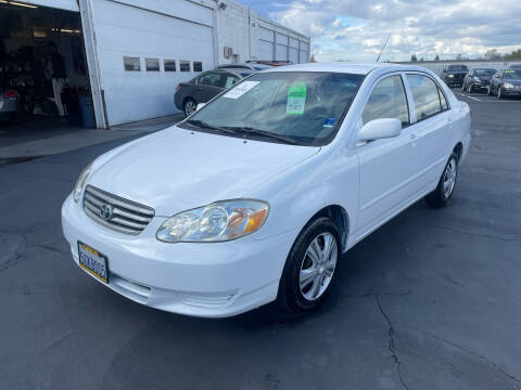 2004 Toyota Corolla for sale at My Three Sons Auto Sales in Sacramento CA