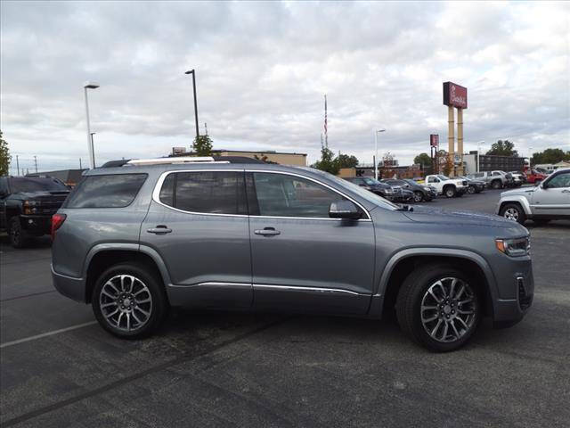 Used 2021 GMC Acadia Denali with VIN 1GKKNXLS7MZ222461 for sale in Bourbonnais, IL