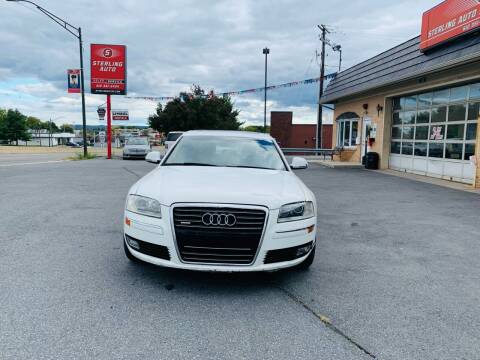 2008 Audi A8 L for sale at Sterling Auto Sales and Service in Whitehall PA