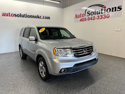 2012 Honda Pilot for sale at Auto Solutions in Warr Acres OK