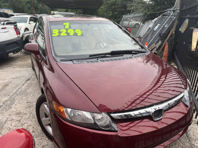 2007 Honda Civic for sale at SCOTT HARRISON MOTOR CO in Houston TX