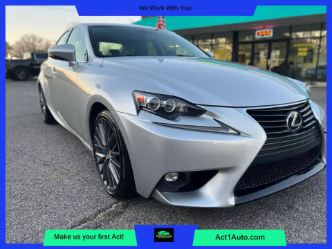 2016 Lexus IS 300 for sale at Action Auto Specialist in Norfolk VA