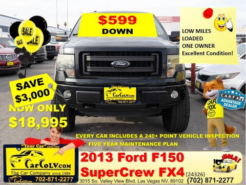 2013 Ford F-150 for sale at The Car Company - $599 down in Las Vegas NV