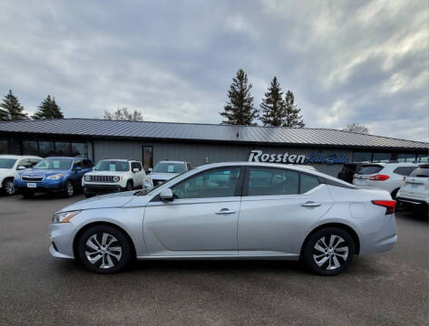 2020 Nissan Altima for sale at ROSSTEN AUTO SALES in Grand Forks ND