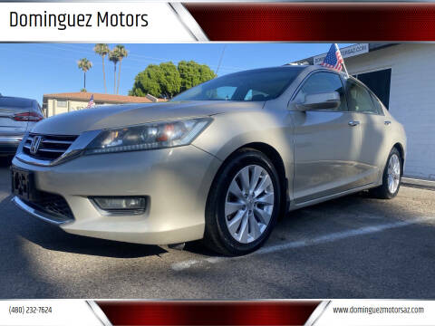 2014 Honda Accord for sale at Dominguez Motors in Mesa AZ