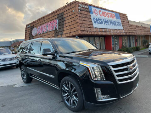 2016 Cadillac Escalade ESV for sale at CARSTER in Huntington Beach CA