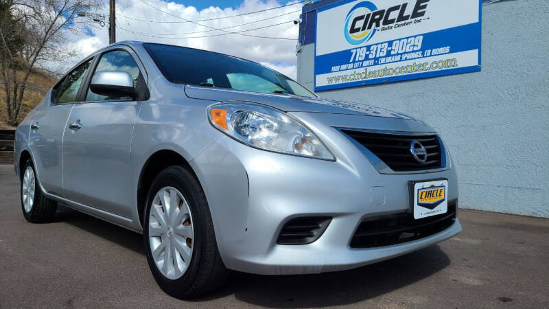 2012 Nissan Versa for sale at Circle Auto Center Inc. in Colorado Springs CO