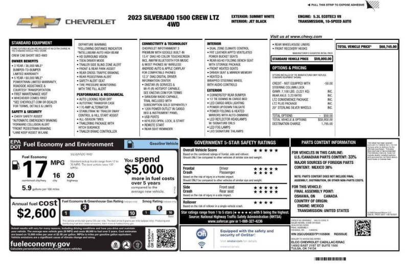 2023 Chevrolet Silverado 1500