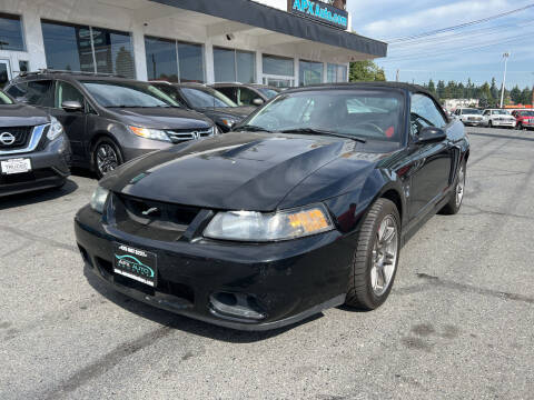 2003 Ford Mustang SVT Cobra for sale at APX Auto Brokers in Edmonds WA