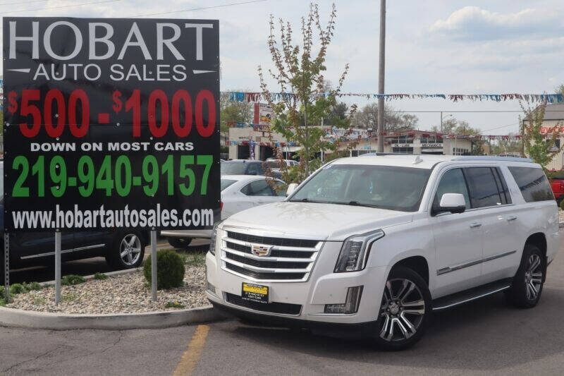 2016 Cadillac Escalade ESV for sale at Hobart Auto Sales in Hobart IN