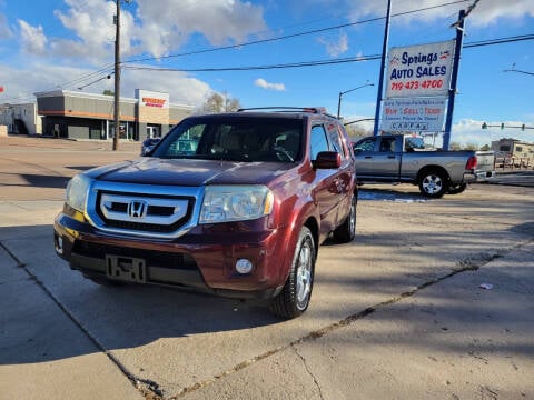 2010 Honda Pilot for sale at Springs Auto Sales in Colorado Springs CO