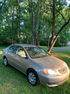 2004 Toyota Corolla for sale at MJM Auto Sales in Reading PA