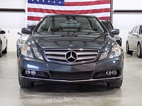 2010 Mercedes-Benz E-Class for sale at Texas Motor Sport in Houston TX