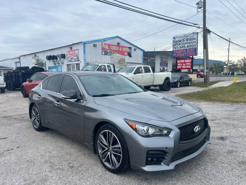 2017 Infiniti Q50 for sale at ONYX AUTOMOTIVE, LLC in Largo FL