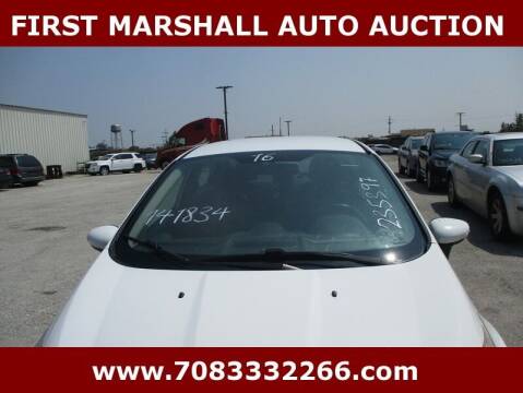 2016 Ford Fiesta for sale at First Marshall Auto Auction in Harvey IL