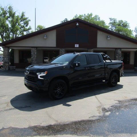 Used 2024 Chevrolet Silverado 1500 RST with VIN 1GCUDEE86RZ277553 for sale in Sheridan, WY