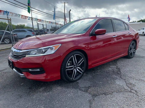 2016 Honda Accord for sale at Fernando's Auto Sales LLC. in Dallas TX